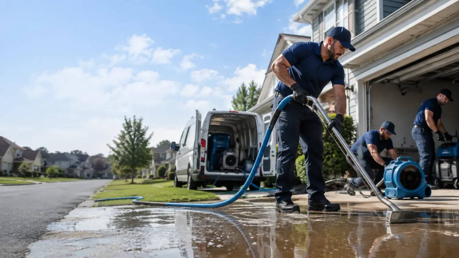 Flood Damage Restoration in Little Rock Air Force Base, AR